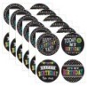 Teacher Created Resources® Chalkboard Brights Happy Birthday Wear 'Em Badges, 32 Per Pack, 6 Packs