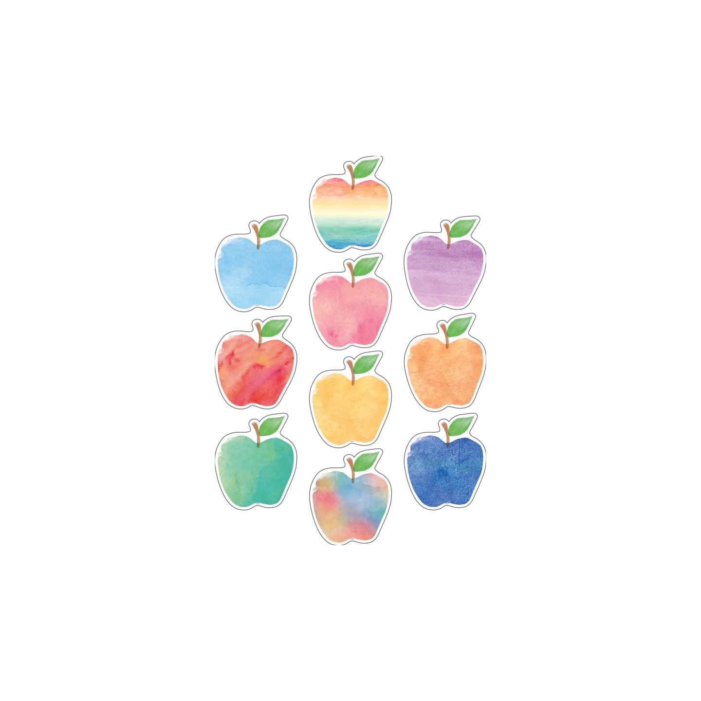 Teacher Created Resources® Watercolor Apples Accents