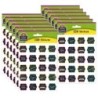 Teacher Created Resources® Chalkboard Brights Stickers, 120 Per Pack, 12 Packs