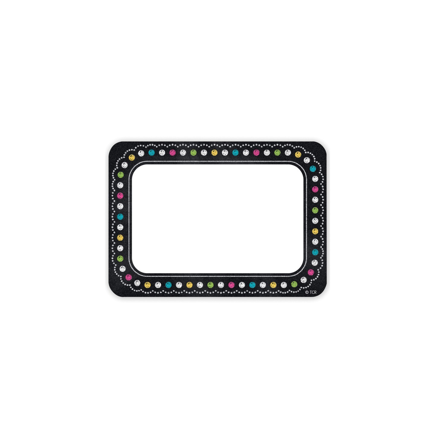 Teacher Created Resources® Chalkboard Brights Name Tags