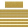 Teacher Created Resources® Confetti Gold Straight Border Trim, 35 Feet Per Pack, 6 Packs