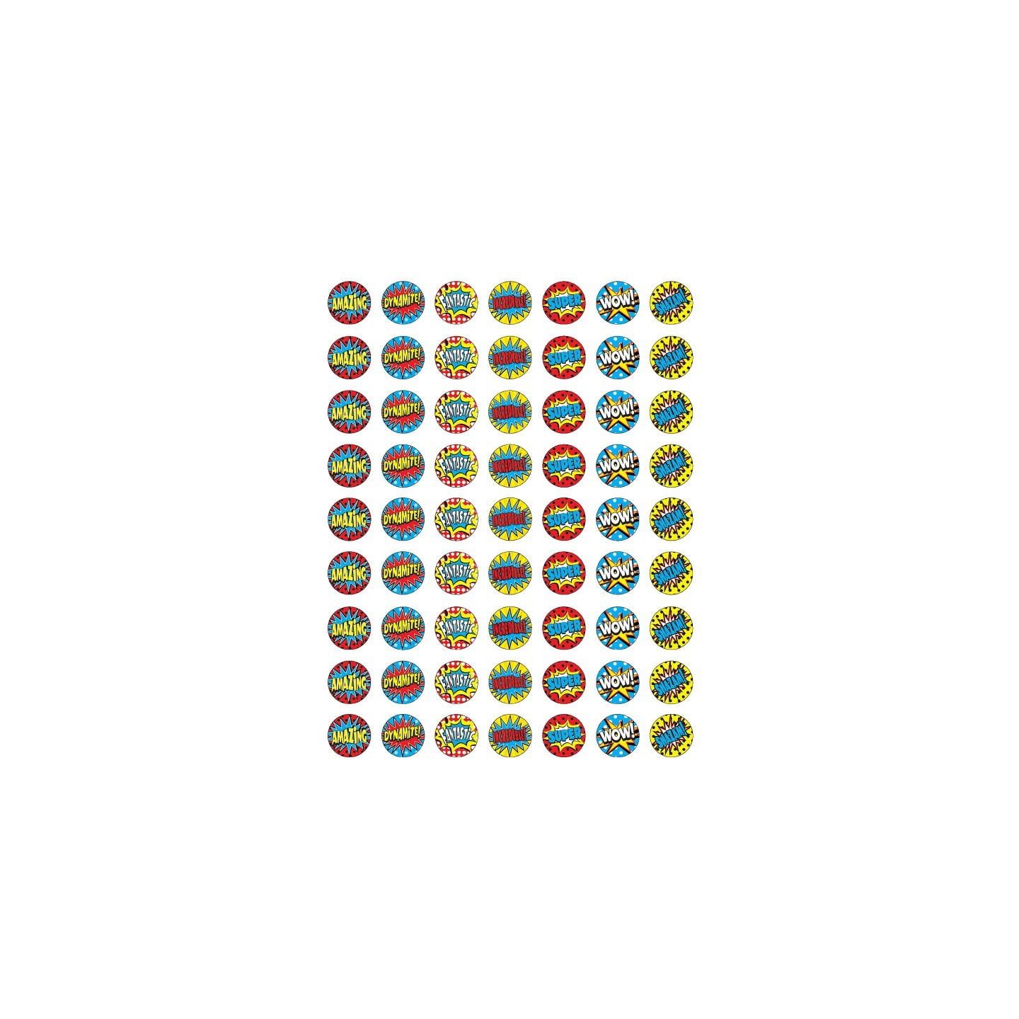 Teacher Created Resources® Superhero Mini Stickers