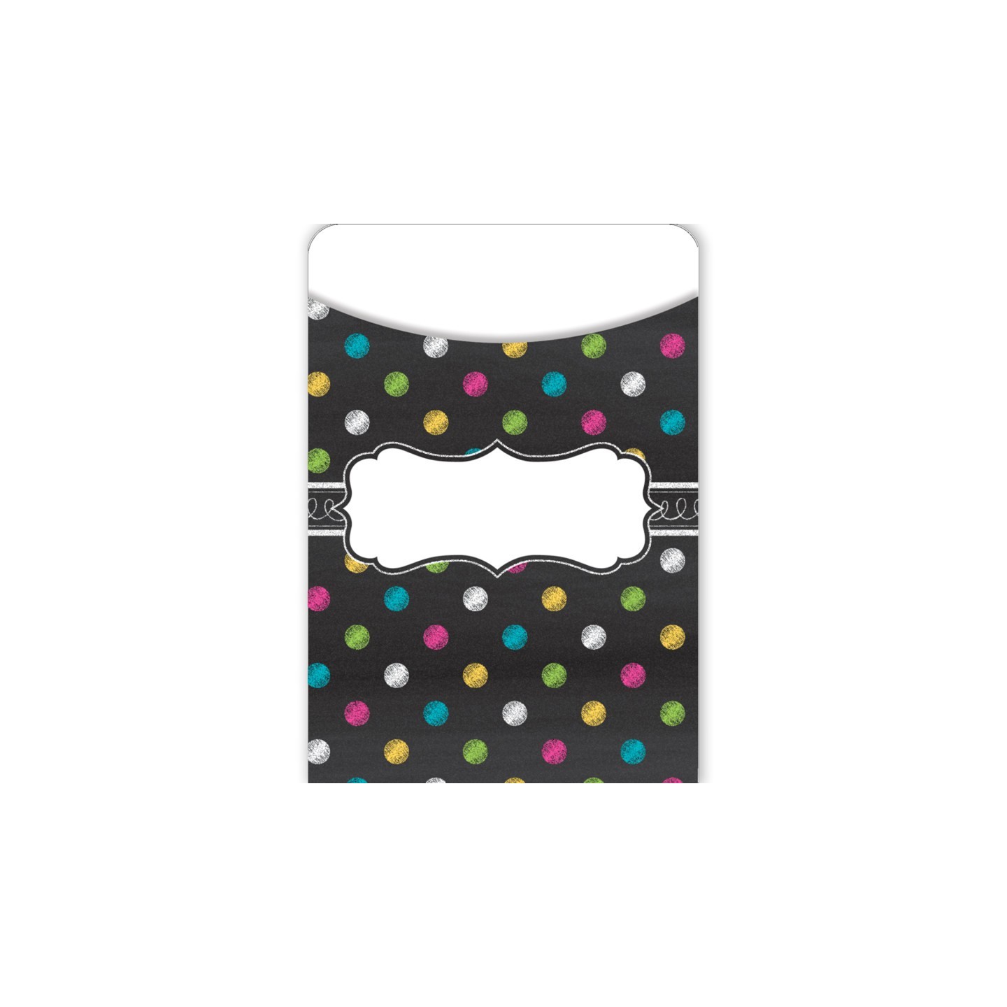Teacher Created Resources® Chalkboard Brights Library Pockets