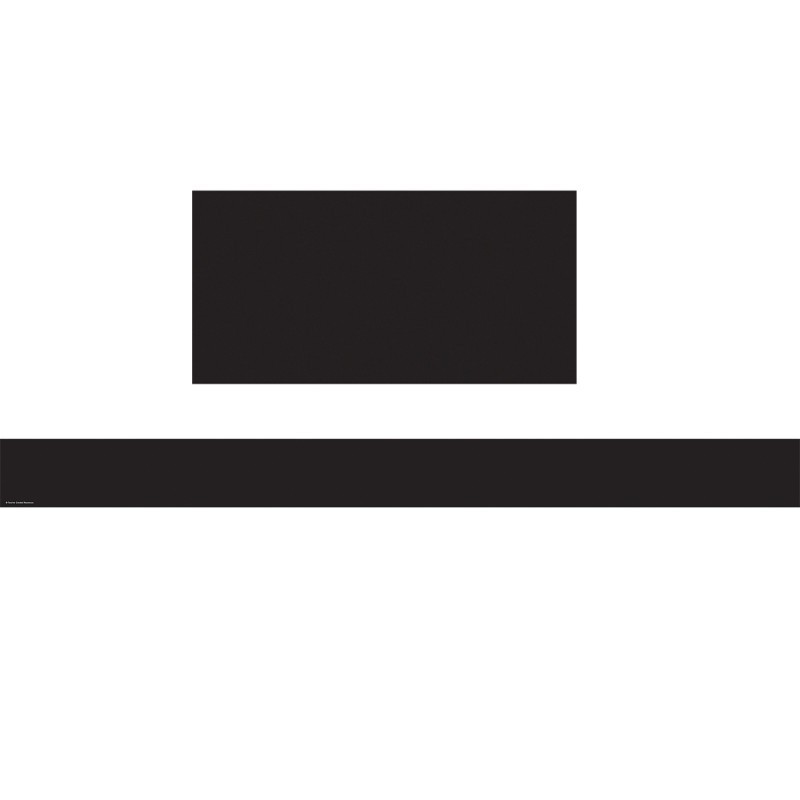 Teacher Created Resources® Black Straight Border Trim, 35 Feet