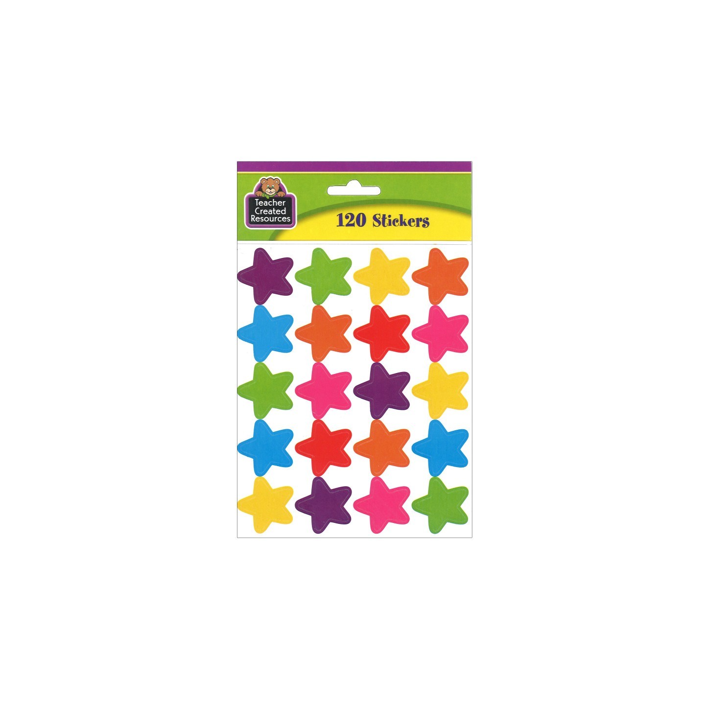 Teacher Created Resources® Bright Stars Stickers, Pack of 120