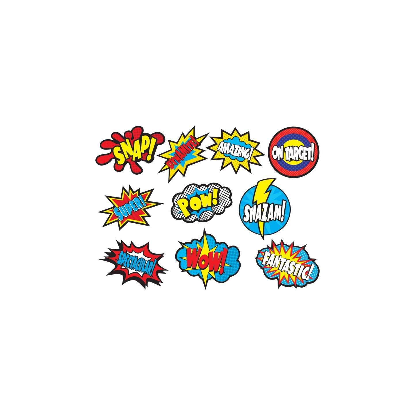 Teacher Created Resources® Superhero Sayings Accents, Pack of 30