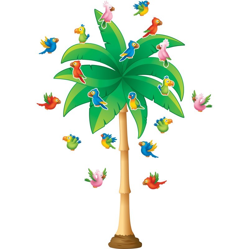 Teacher Created Resources® Tropical Trees Bulletin Board Set