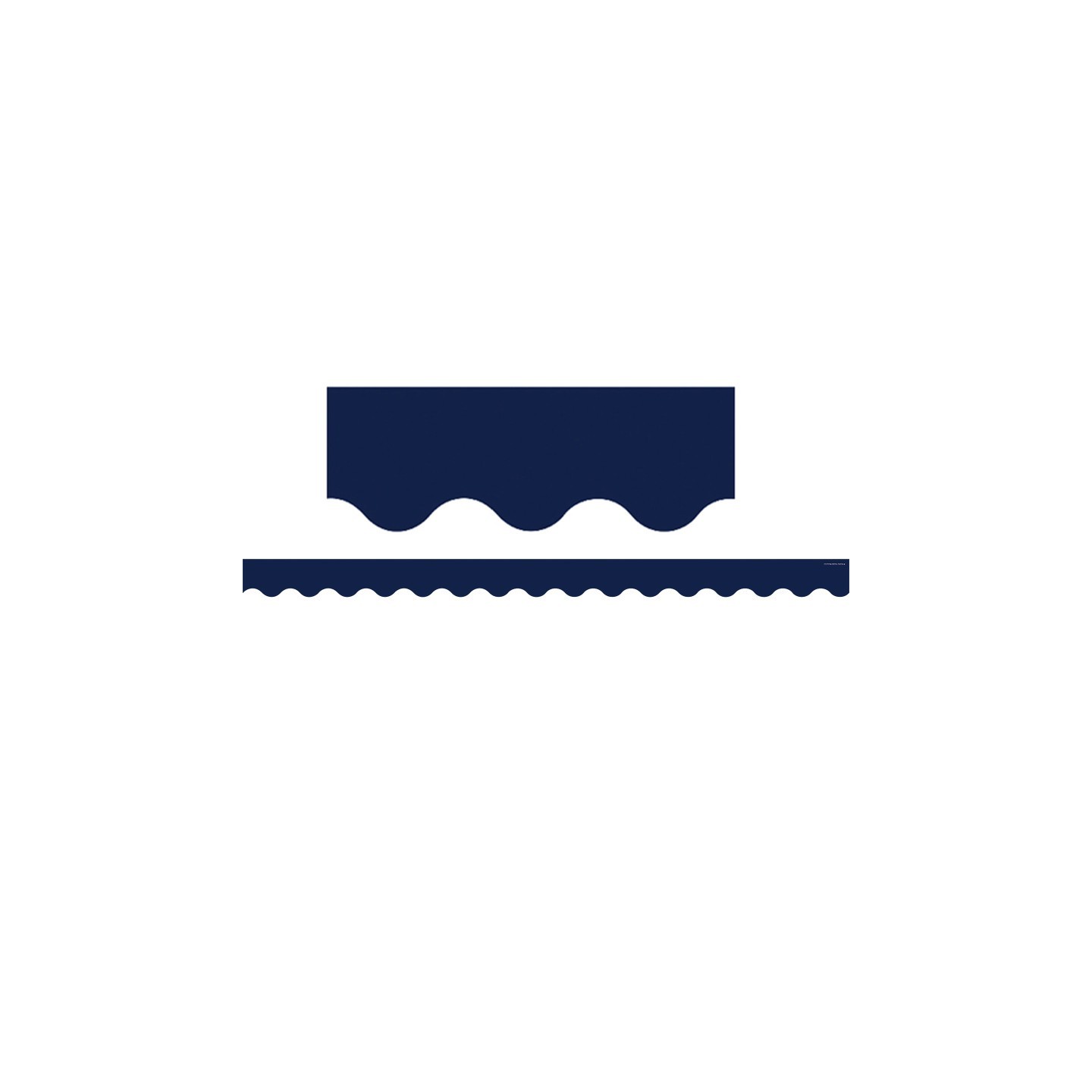 Teacher Created Resources® Navy Scalloped Border Trim, 35 Feet