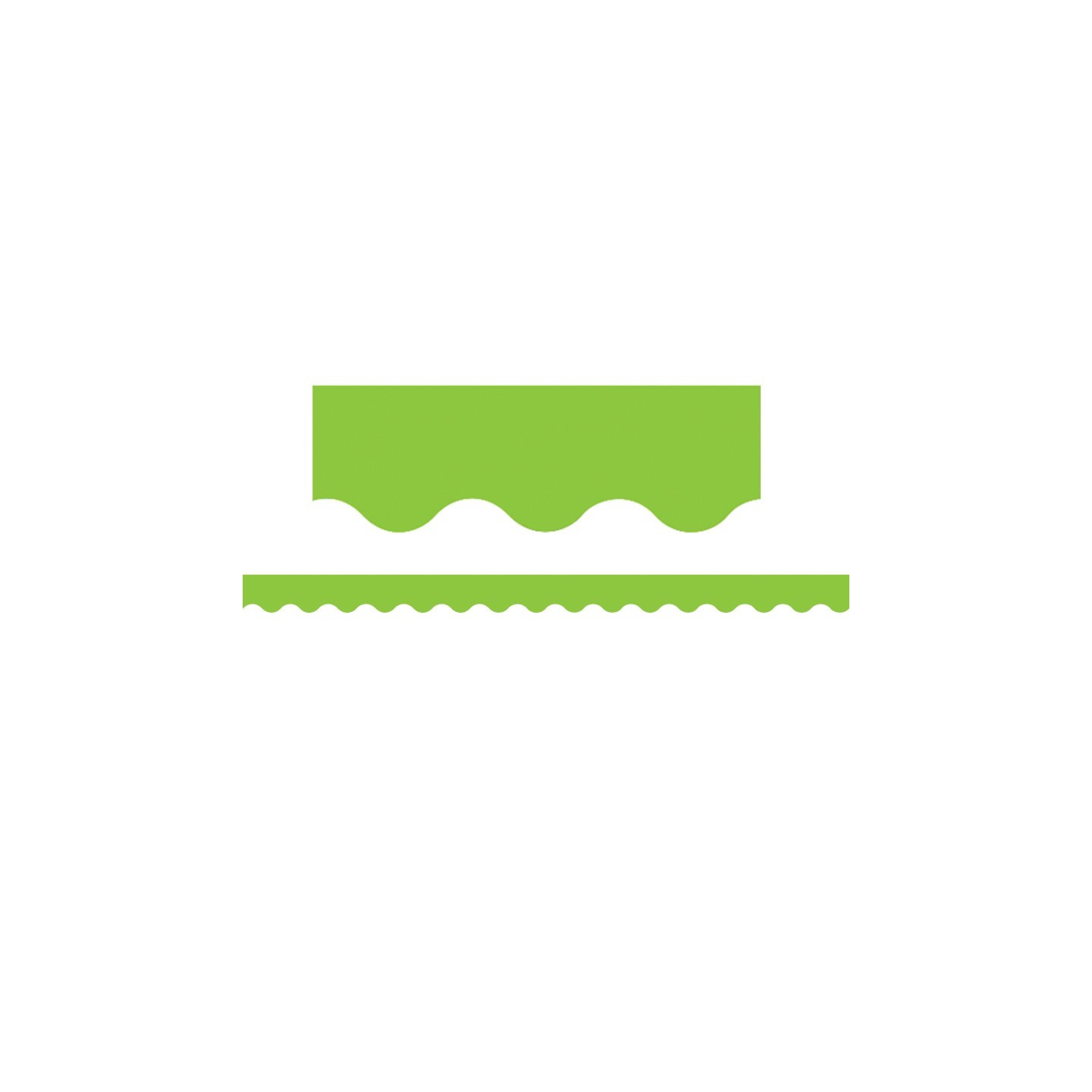 Teacher Created Resources® Lime Scalloped Border Trim, 35 Feet