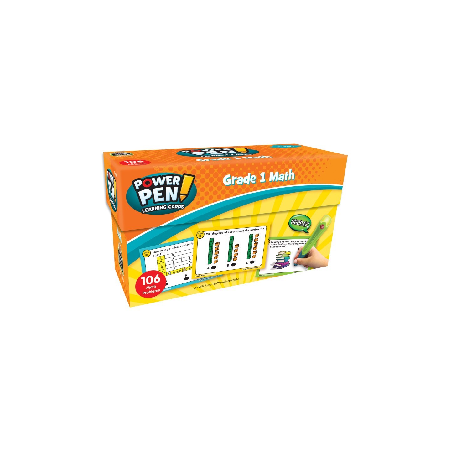 Teacher Created Resources® Power Pen® Learning Cards: Math Grade 1