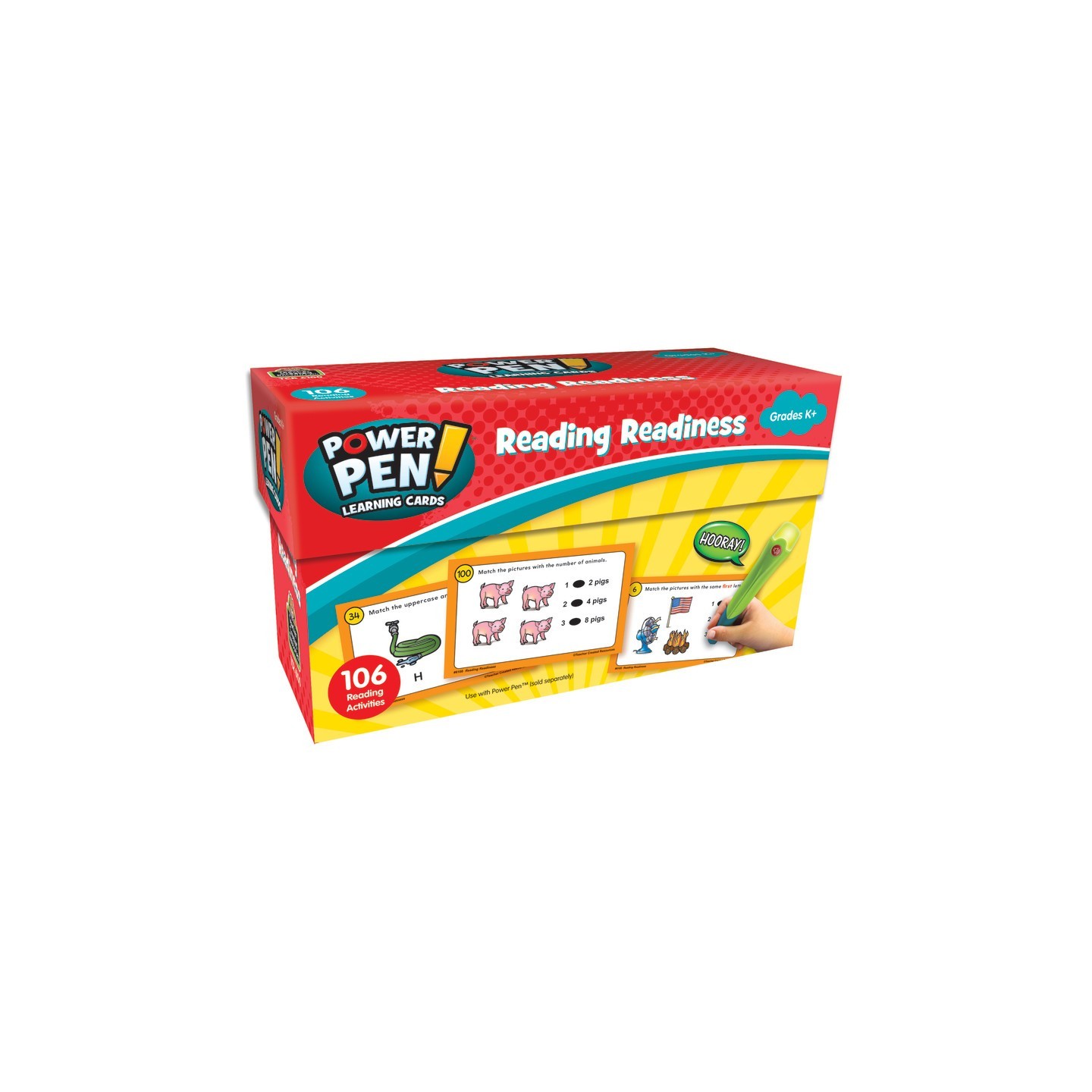 Teacher Created Resources® Power Pen™ Learning Cards: Reading Readiness