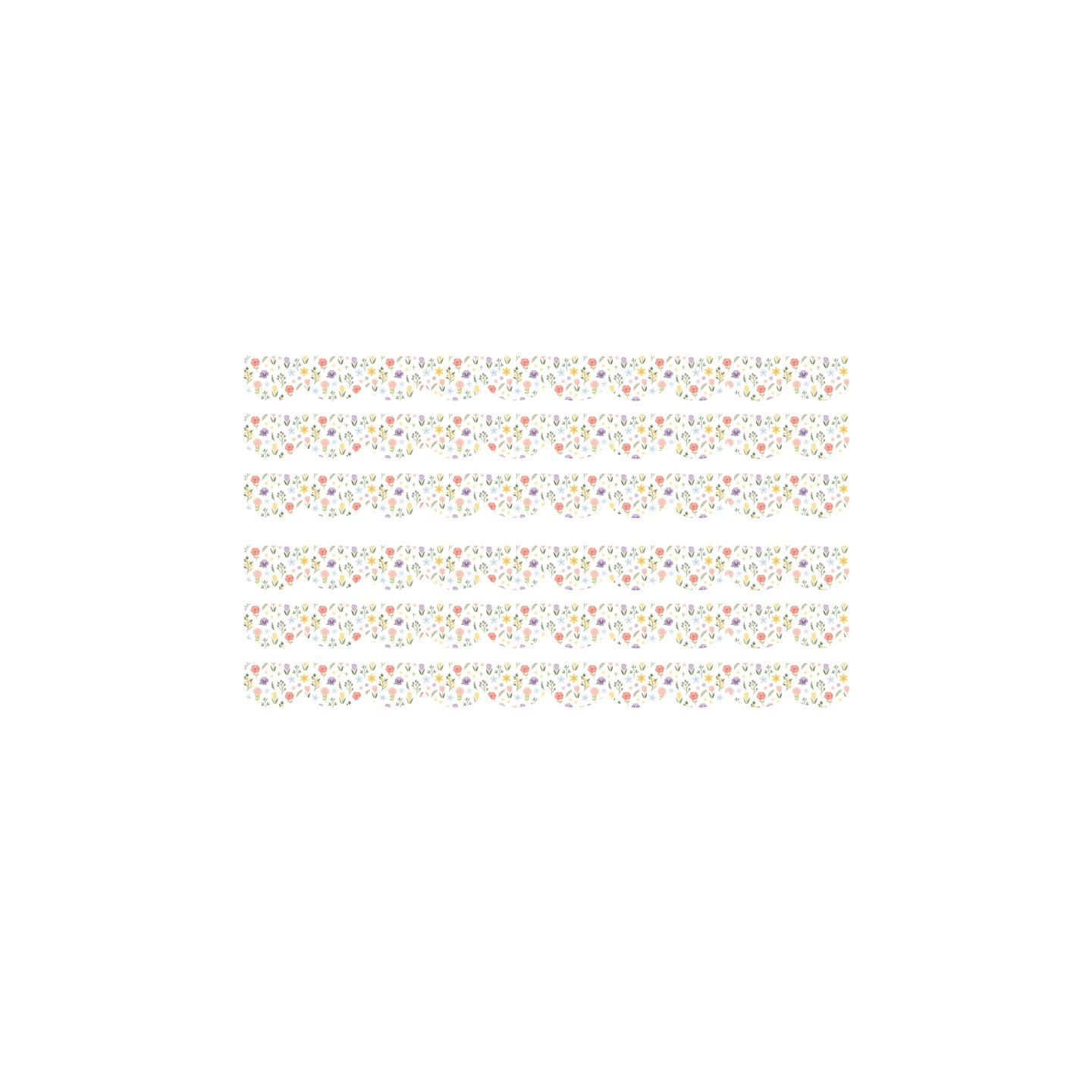 Teacher Created Resources® Cottagecore Die-Cut Border Trim, 35 Feet Per Pack, 6 Packs