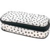 Teacher Created Resources® Black Painted Dots on White Pencil Case
