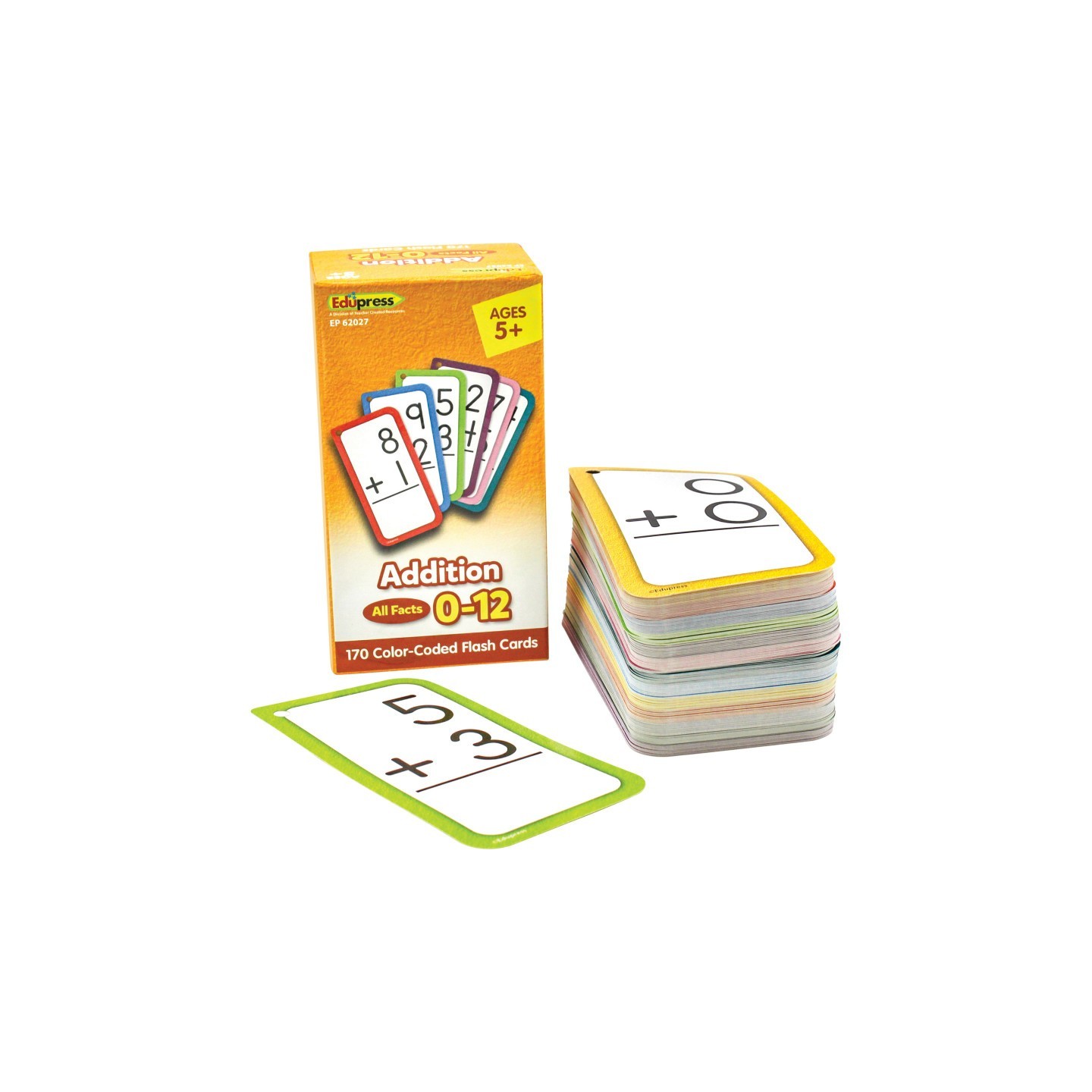 Edupress™ Addition Flash Cards - All Facts 0-12