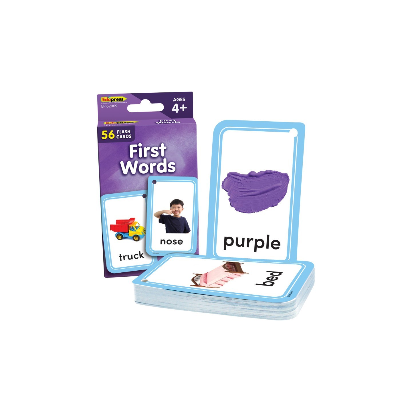Teacher Created Resources® First Words Flash Cards