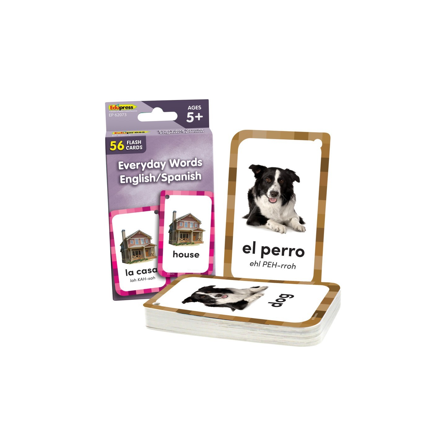 Teacher Created Resources® Everyday Words English / Spanish Flash Cards