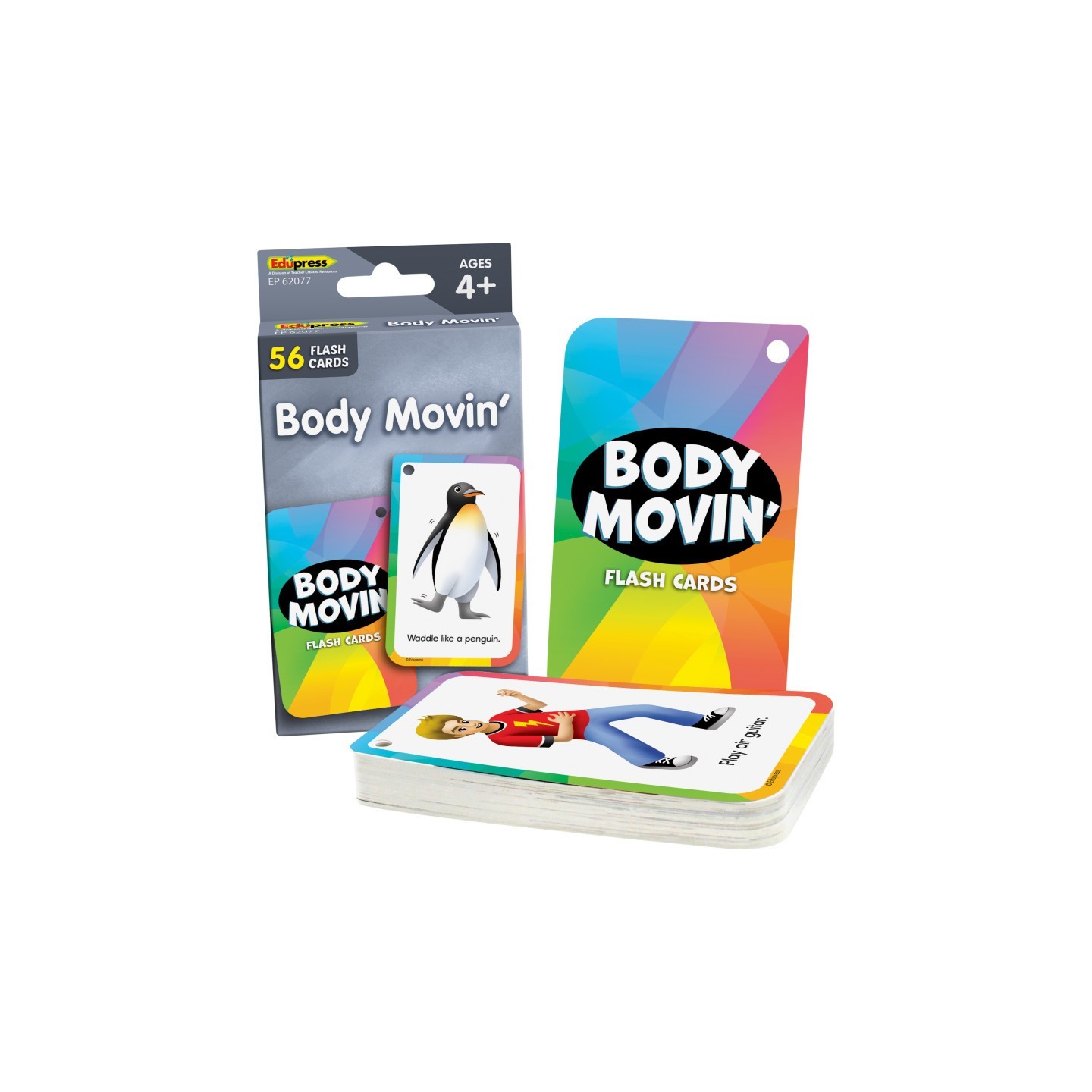 Teacher Created Resources® Body Movin' Flash Cards