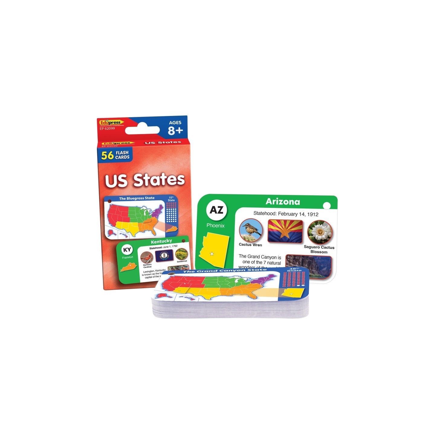 Edupress™ US States Flash Cards