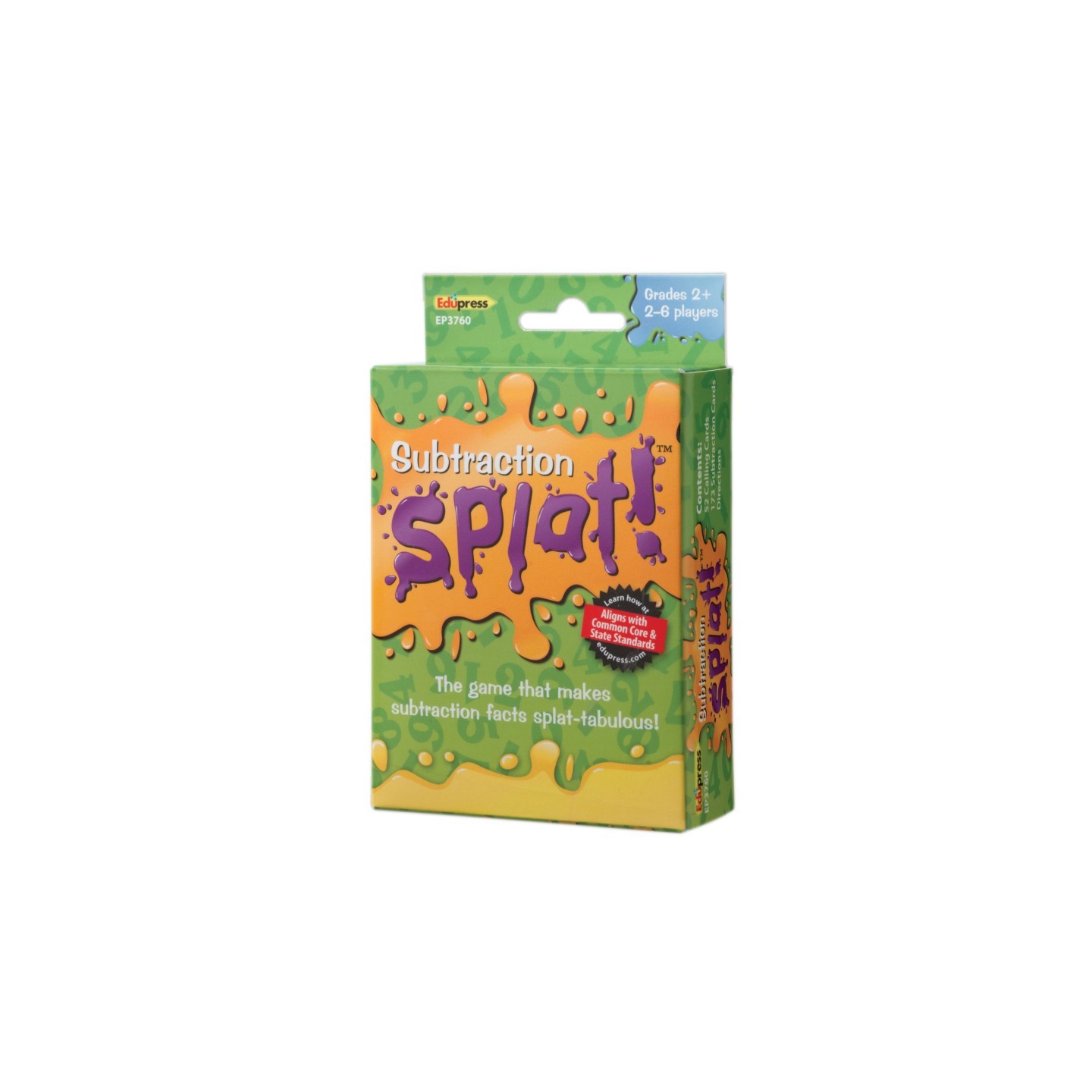 Edupress™ Subtraction Splat!™ Card Game