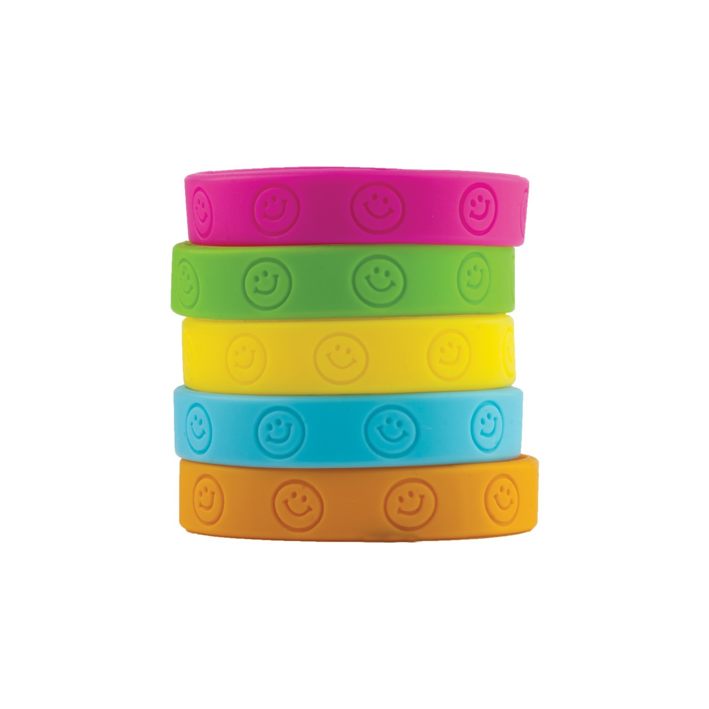 Teacher Created Resources® Happy Faces Wristbands, Pack of 10
