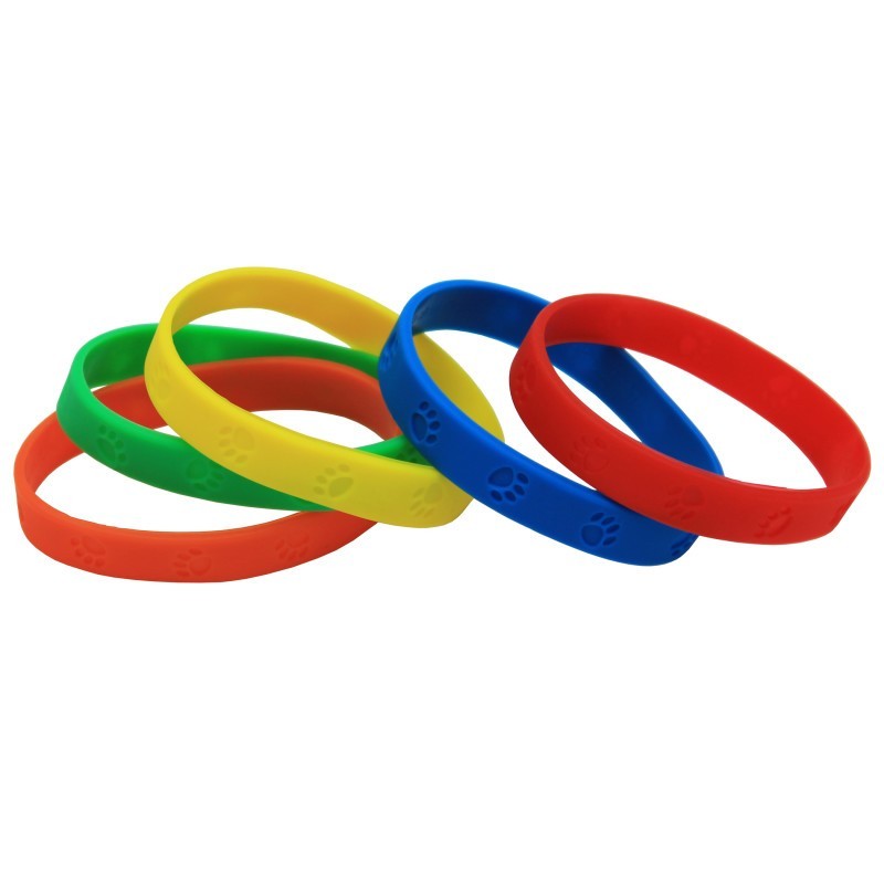 Teacher Created Resources® Paw Prints Wristbands, Pack of 10