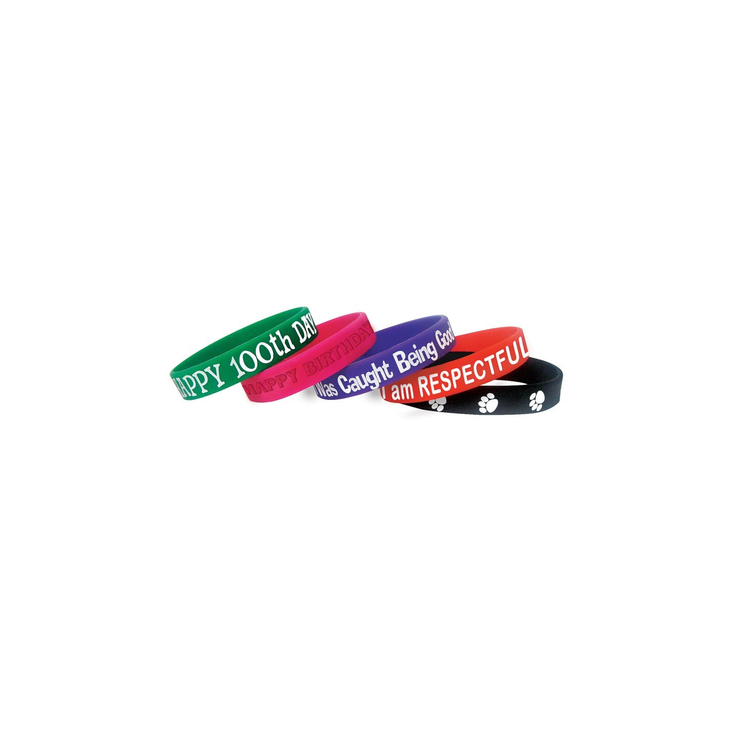 Teacher Created Resources® Character Traits Wristband Pack, Pack of 10