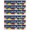 Teacher Created Resources® Wildflowers Let's Grow Together Banner, 8" x 39", Pack of 6