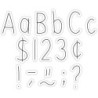 Teacher Created Resources® Black on White Hand Drawn 4" Letters Combo Pack, 262 Pieces