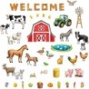 Teacher Created Resources® The Farm Bulletin Board Set, 53 Pieces