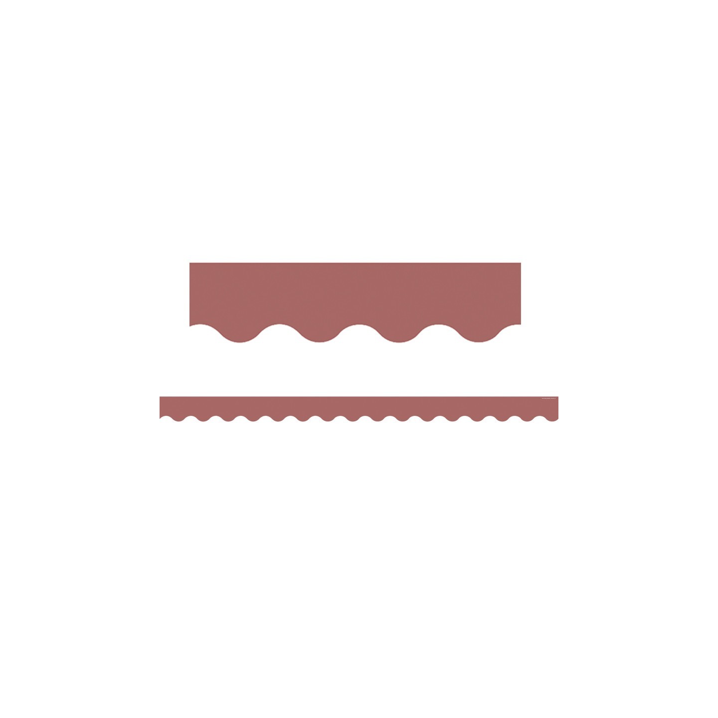 Teacher Created Resources® Deep Rose Scalloped Border Trim, 35 Feet