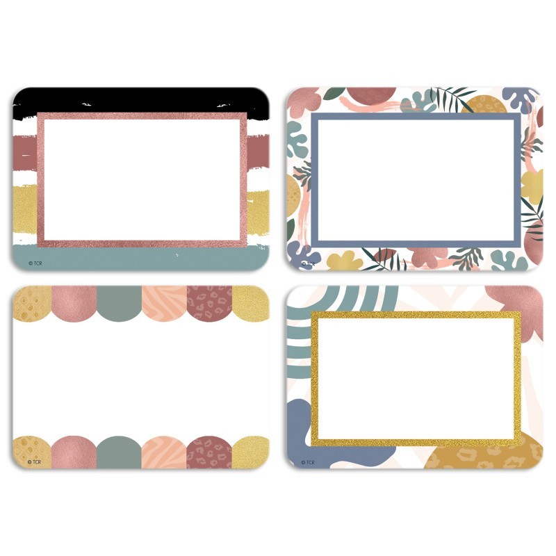 Teacher Created Resources® Wonderfully Wild Name Tags/Labels - Multi-Pack, 36 Per Pack, 6 Packs