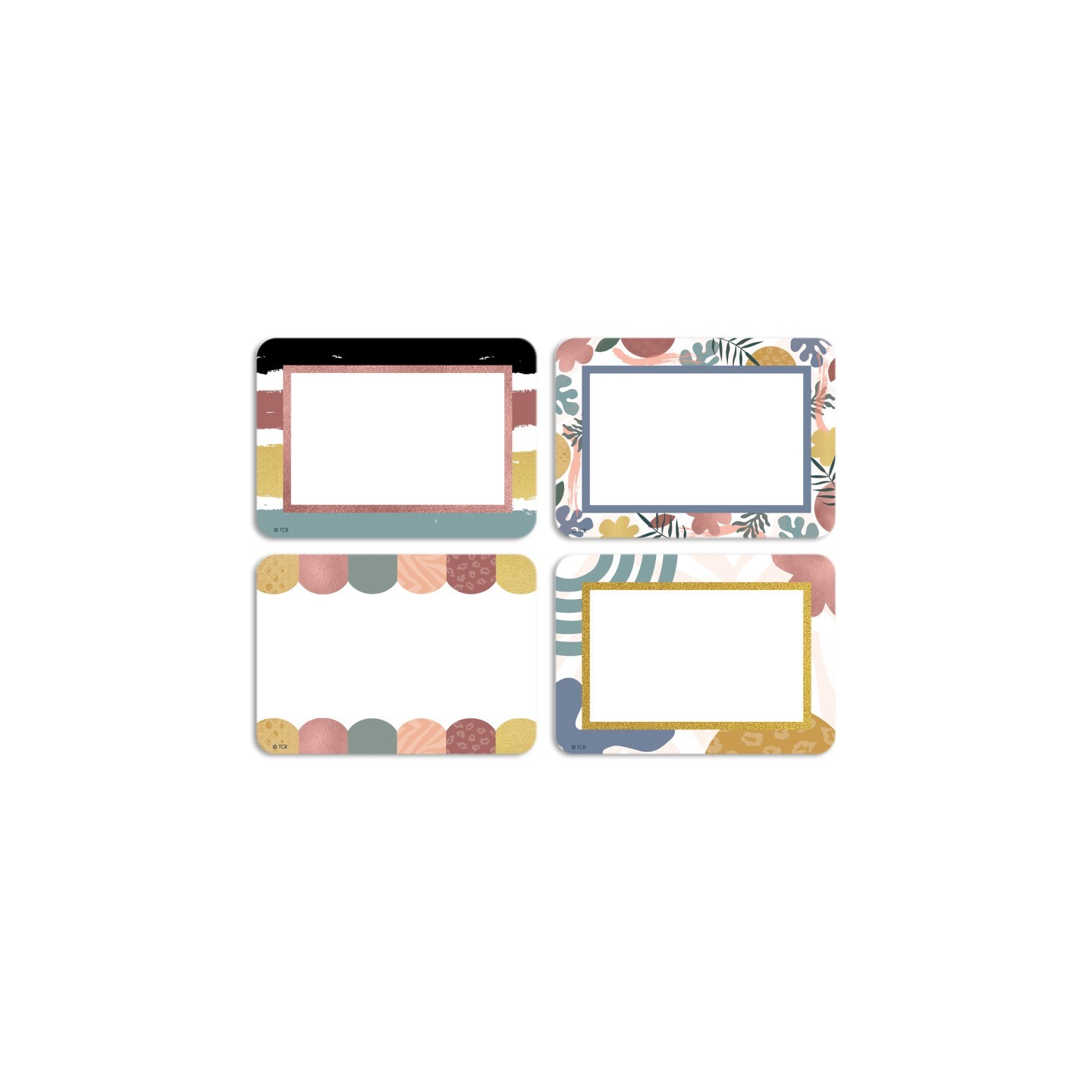 Teacher Created Resources® Wonderfully Wild Name Tags/Labels - Multi-Pack, 36 Per Pack, 6 Packs