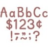 Teacher Created Resources® Deep Rose 4" Modern Classic Letters Combo Pack, 257 Pieces