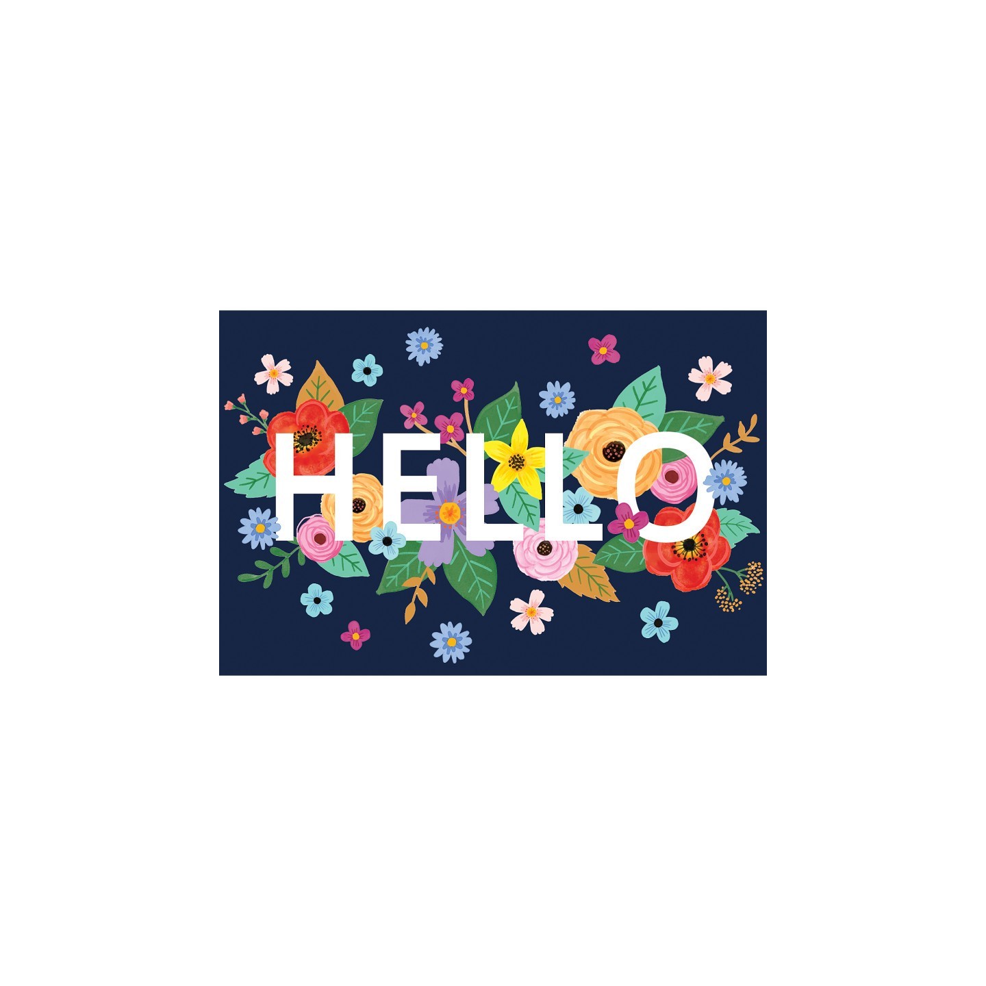 Teacher Created Resources® Wildflowers Hello Postcards, Pack of 30