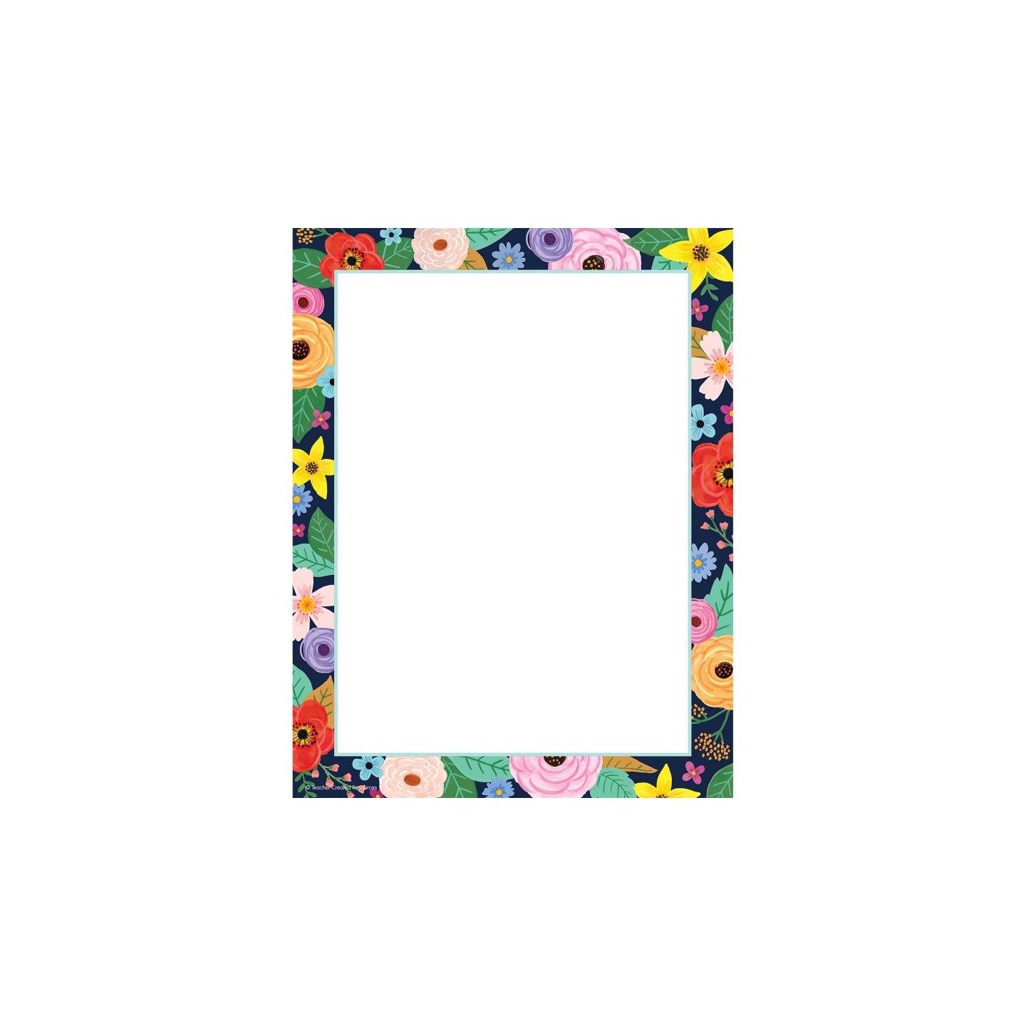 Teacher Created Resources® Wildflowers Computer Paper, 50 Sheets
