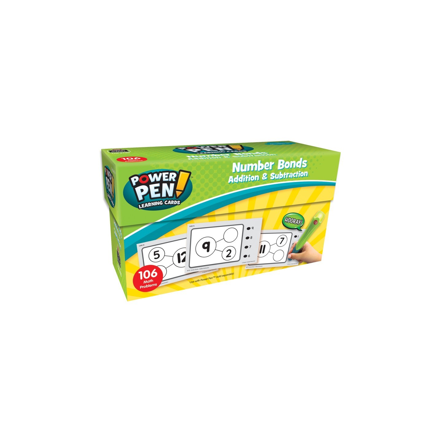 Teacher Created Resources® Power Pen® Learning Cards: Number Bonds - Addition & Subtraction