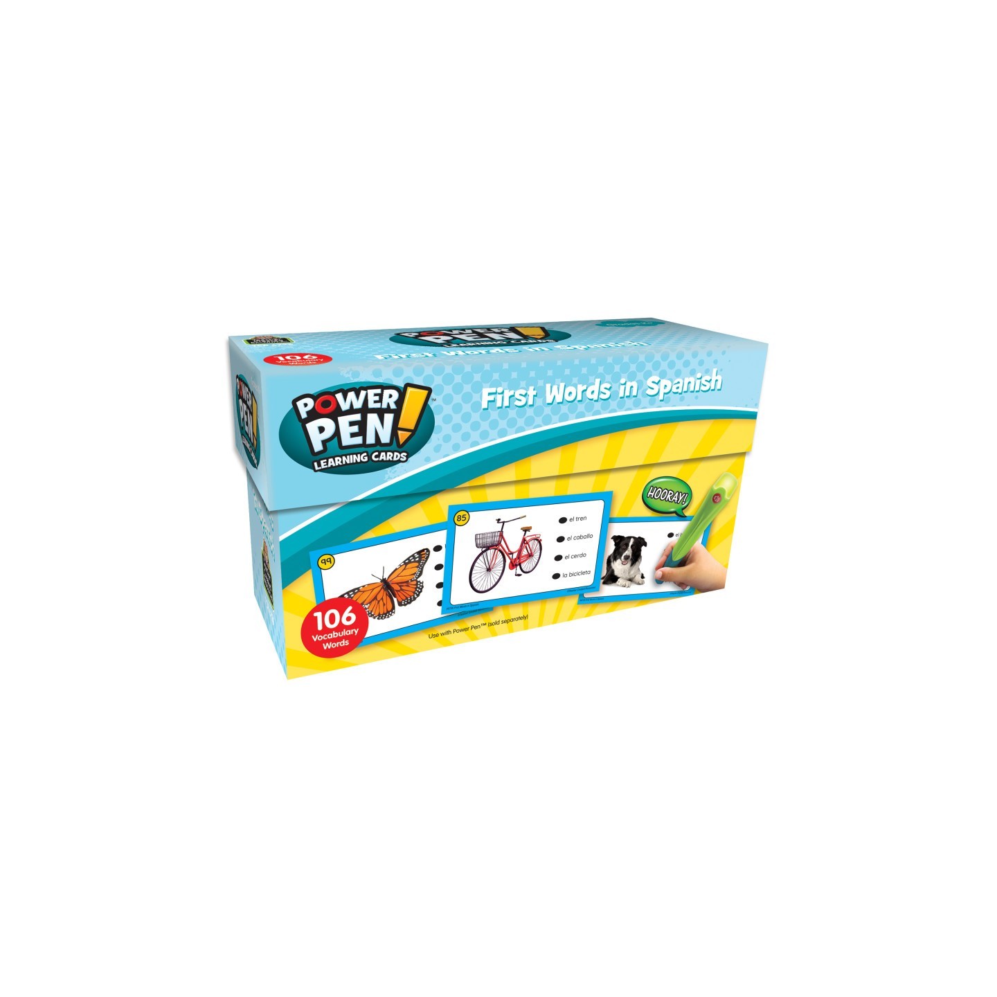 Teacher Created Resources® Power Pen® Learning Cards: First Words in Spanish