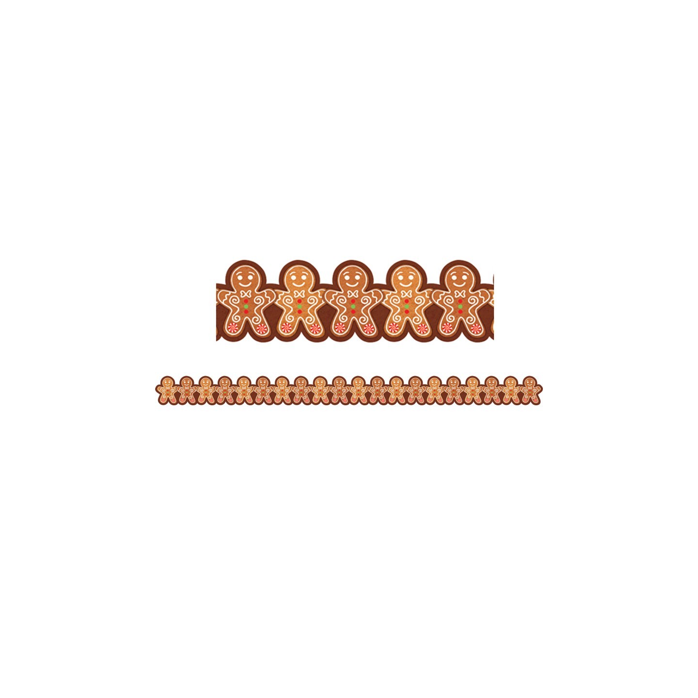 Teacher Created Resources® Gingerbread Cookies Die-Cut Border Trim, 35 Feet