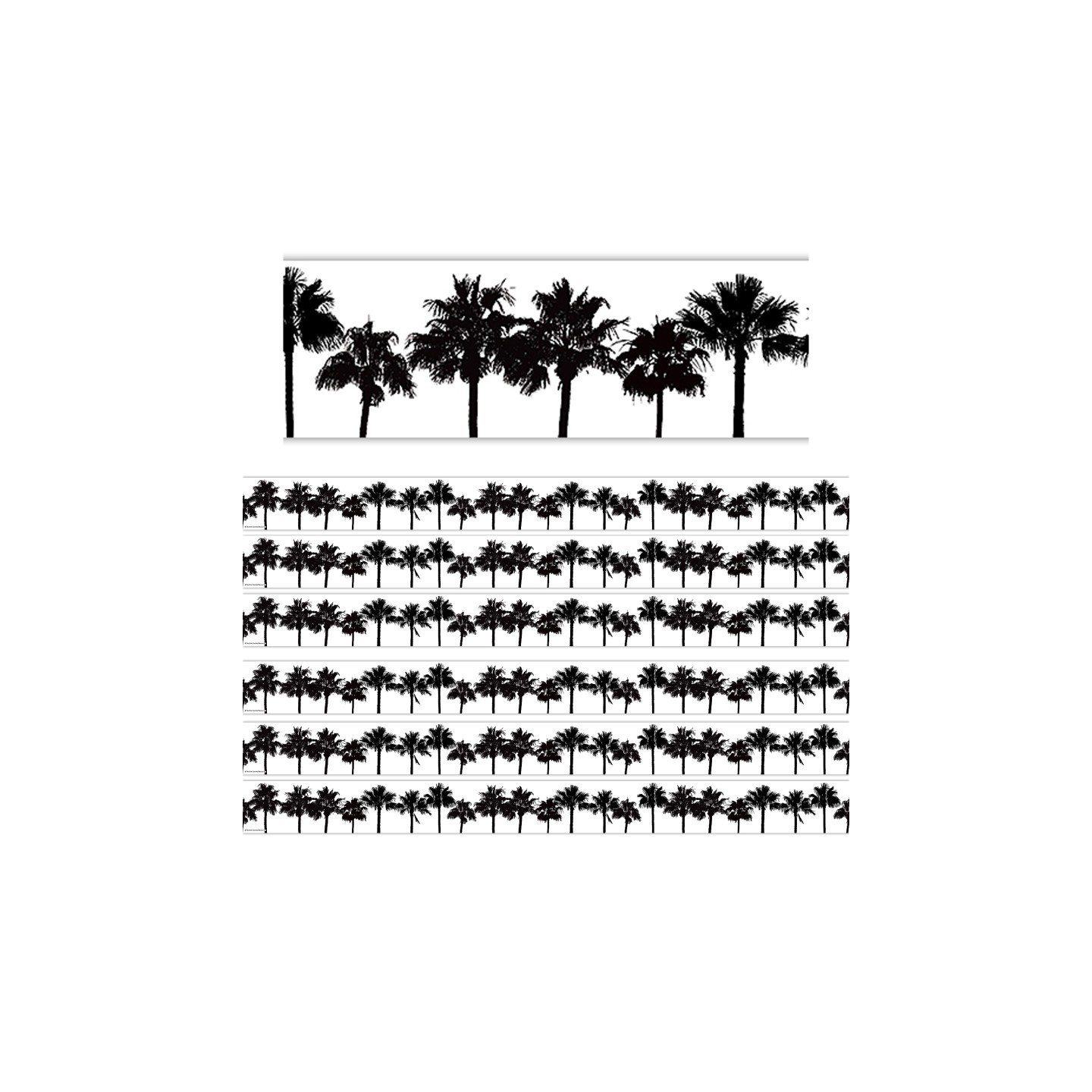 Teacher Created Resources® Coco Palms Straight Border Trim, 35 Feet Per Pack, 6 Packs