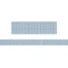 Teacher Created Resources® Classroom Cottage Blue Petals Straight Border Trim, 35 Feet