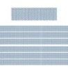 Teacher Created Resources® Classroom Cottage Blue Petals Straight Border Trim, 35 Feet Per Pack, 6 Packs
