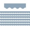 Teacher Created Resources® Cottage Blue Scalloped Border Trim, 35 Feet Per Pack, 6 Packs