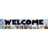 Teacher Created Resources® Go Wild Animals Welcome Banner, 8" x 39"