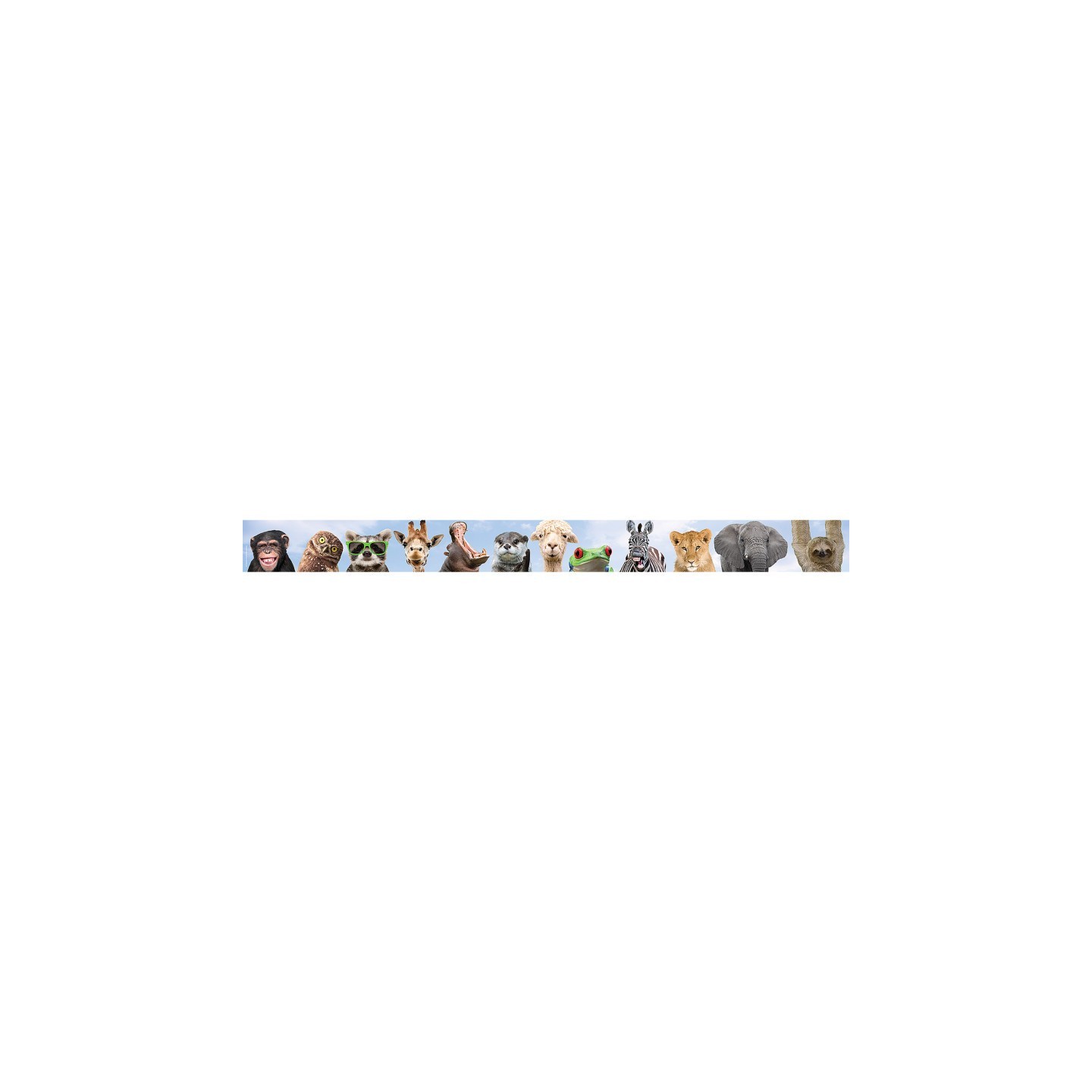Teacher Created Resources® Go Wild Animals Straight Border Trim, 35 Feet
