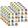 Teacher Created Resources® Go Wild Animals Stickers, 72 Per Pack, 12 Packs