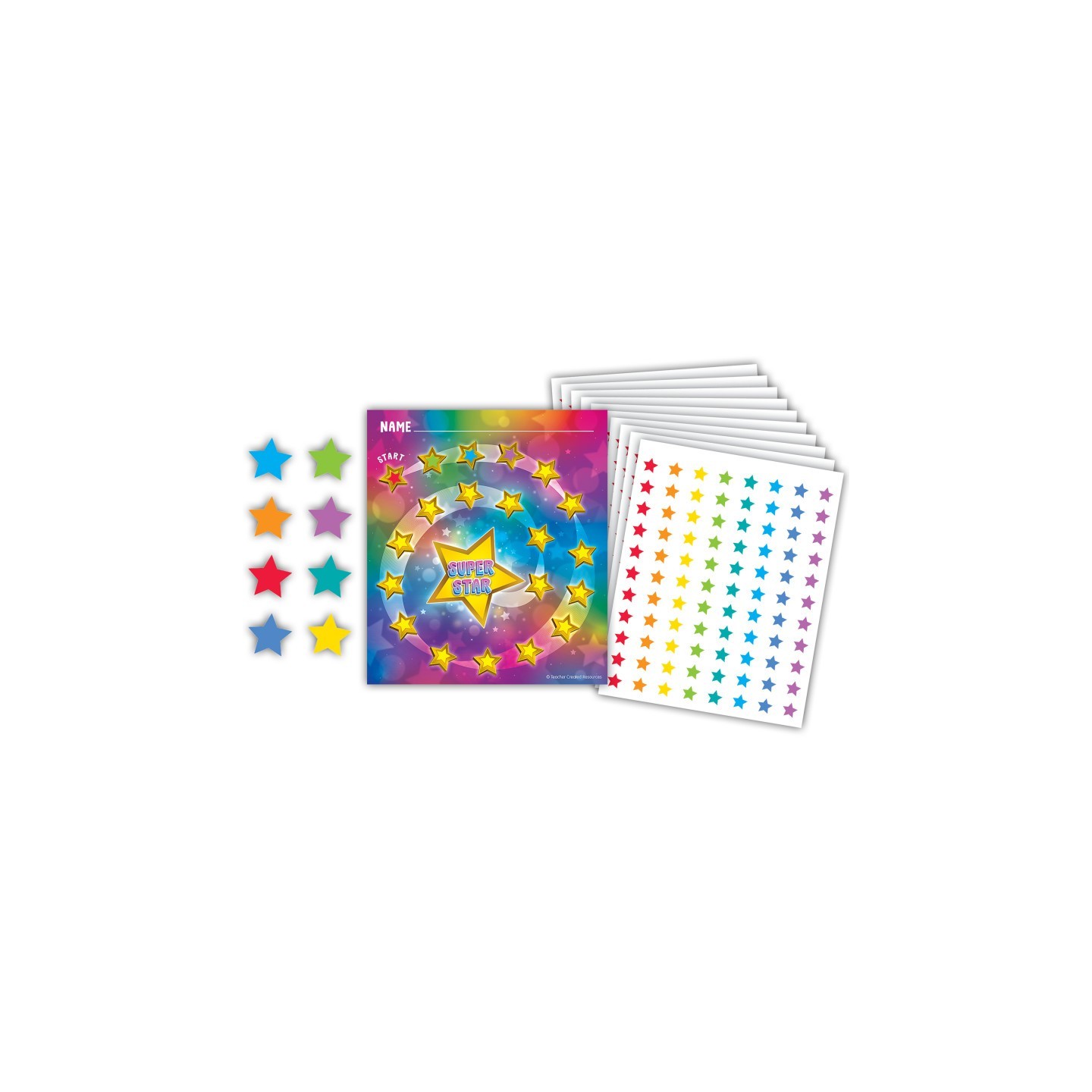 Teacher Created Resources® Treasure Hunt Reward Trackers with Stickers