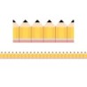 Teacher Created Resources® Yellow Pencils Die-Cut Decorative Border Trim, 35 ft