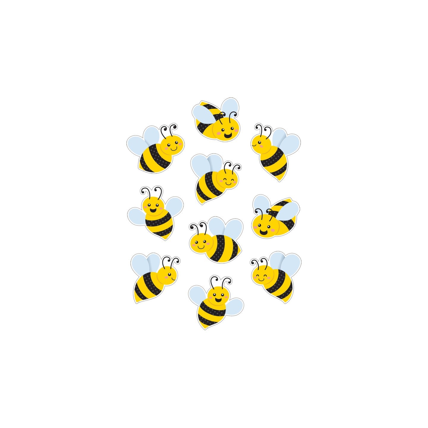 Teacher Created Resources® Buzzing Bees Accents, Pack of 30