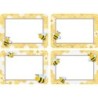 Teacher Created Resources® Buzzing Bees Name Tags/Labels - Multi-Pack, 3-1/2" x 2-1/2", Pack of 36