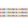 Teacher Created Resources® Colorful Alphabet Die-Cut Border Trim, 35 Feet Per Pack, 3 Packs